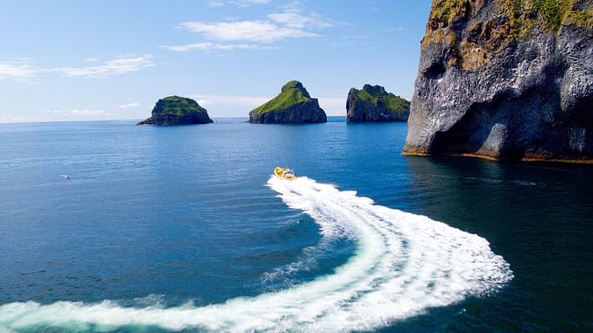 Private tour to Westman Islands with waterfall visit