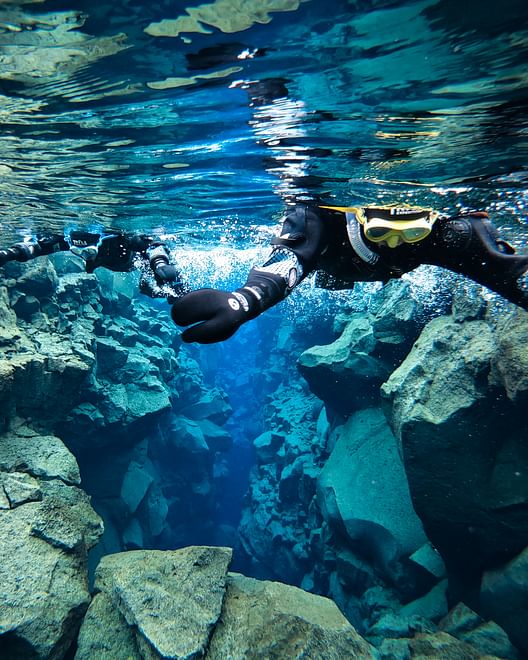 Snorkeling between Continents in Silfra - Free Underwater Photos