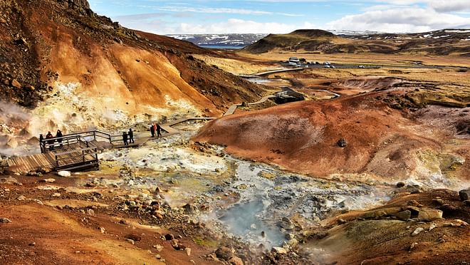 Reykjanes Geopark and Lava Landscapes