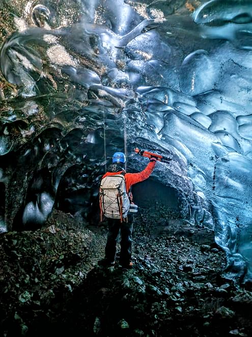 Ice cave - Inside the largest glacier