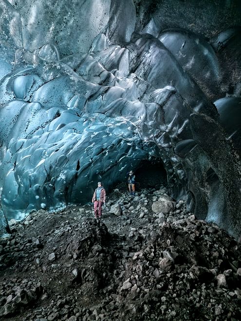 Ice cave - Inside the largest glacier