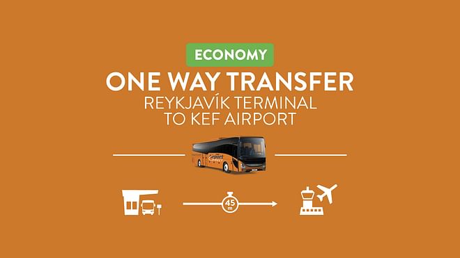 Airport Direct Economy - Reykjavik Terminal to Keflavik Airport