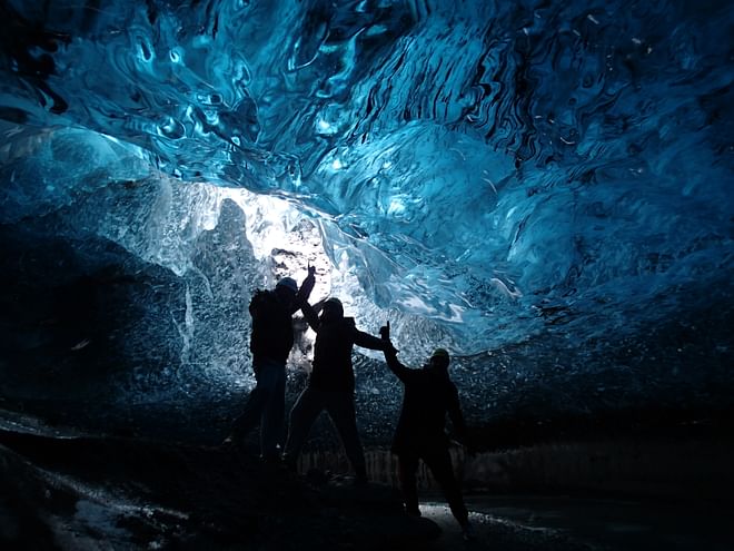 Glacier hike and Ice cave tour