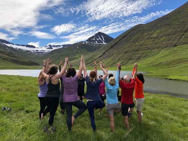 Yoga & Hike Midnightsun Retreat in Iceland