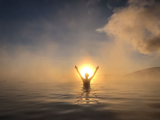 Yoga Retreat with Northern Lights in Iceland