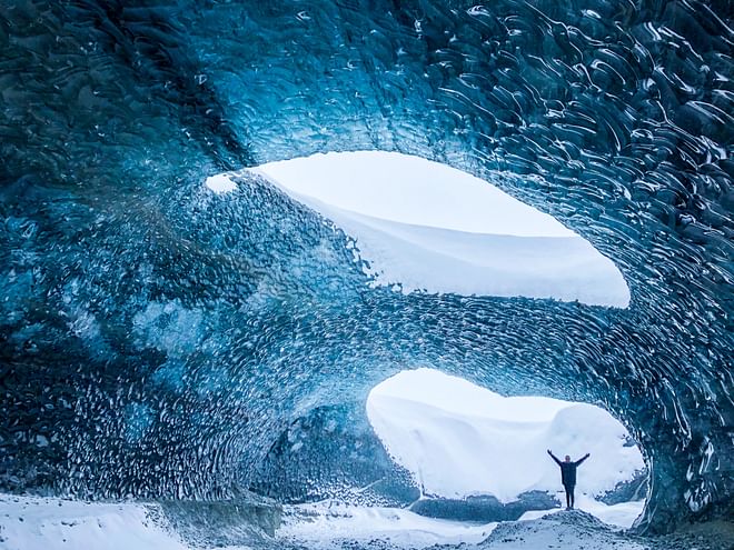 Glacier hike and Ice cave tour