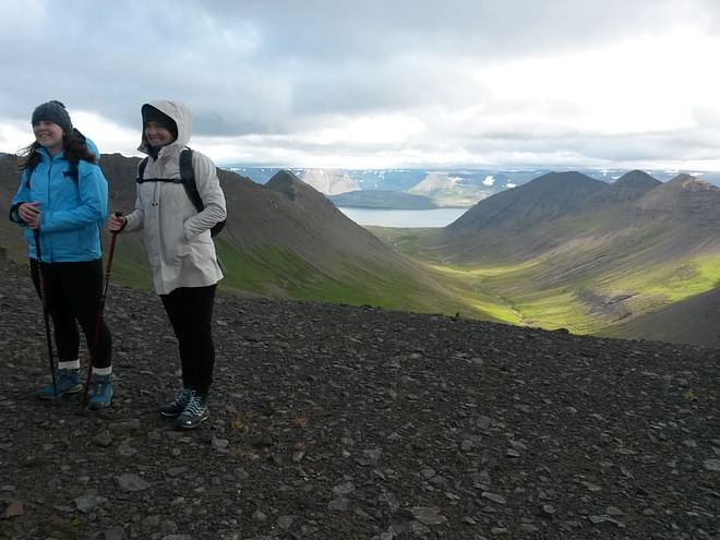 The Svalvogar circle and mt Kaldbakur