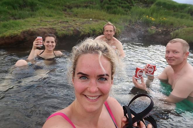 Northern Lights Hot River Hike in Reykjadalur