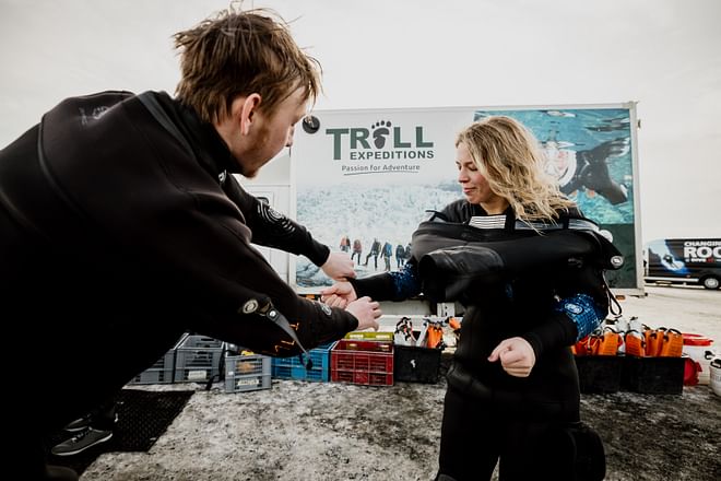 Snorkeling between Continents in Silfra - Free Underwater Photos