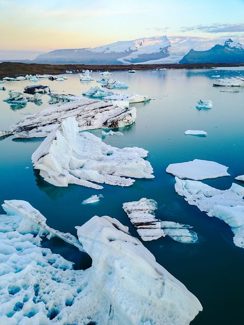 Private South Coast, Crystal Blue ice Cave & Glacier Lagoon