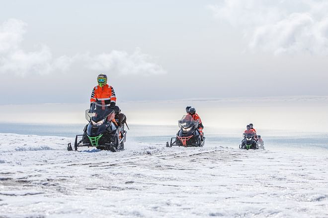 Snowmobile Adventure on Mýrdalsjökull Glacier