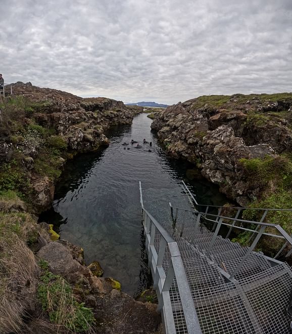 Snorkeling between Continents in Silfra - Free Underwater Photos