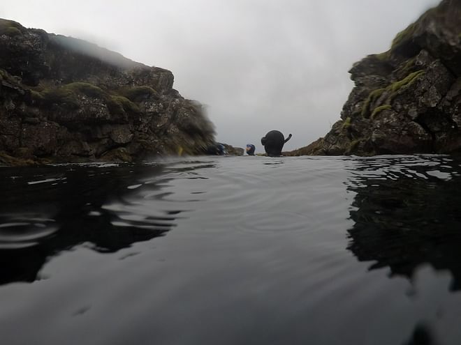 Silfra night freedive tour