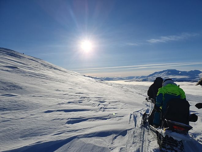 Snowmobile tour from Akureyri
