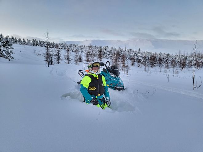 Snowmobile tour from Akureyri