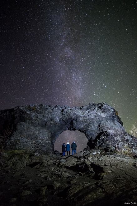 Northern Lights tour from Lake Mývatn