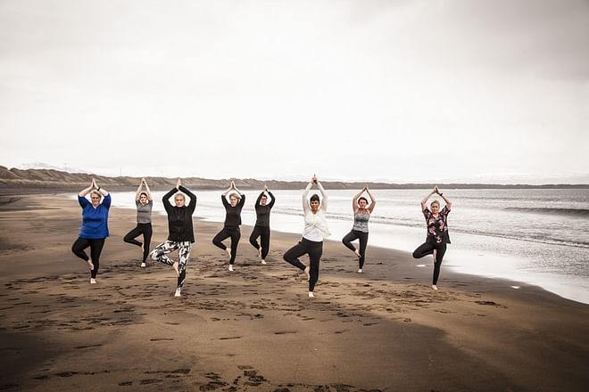 Black Beach Yoga