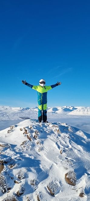 Snowmobile tour from Akureyri