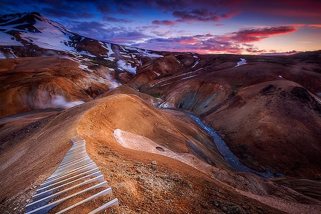 Kerlingarfjoll and Hveravellir hot springs photo tour