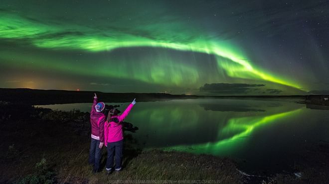 Photo infused Northern Lights