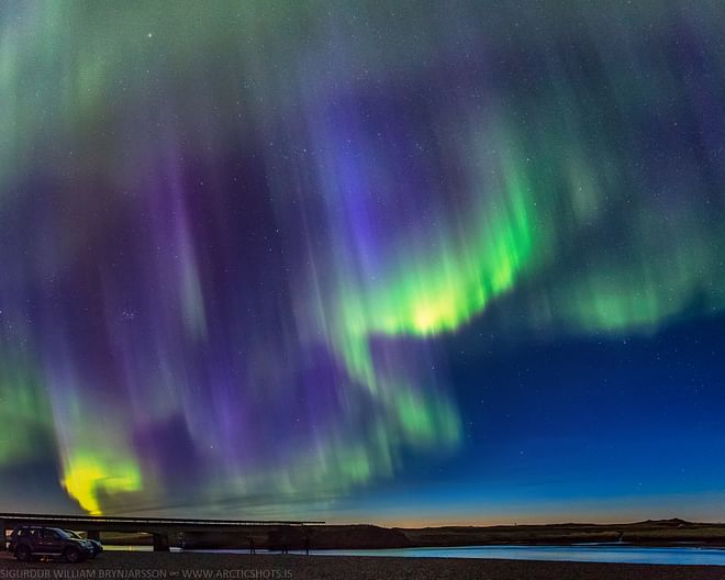 Photo infused Northern Lights