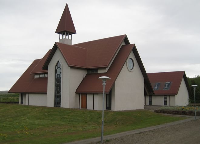 Borgarfjörður - Deildartunguhver, Reykholtskirkja & Langjökull