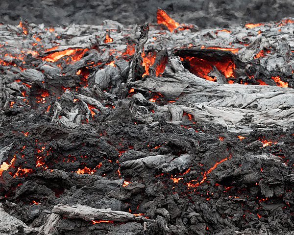 Private volcano eruption hike to Meradalir