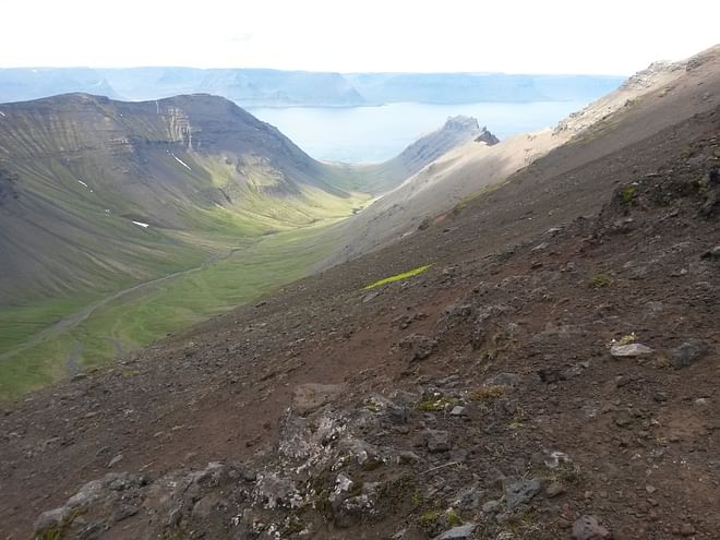 The Svalvogar circle and mt Kaldbakur