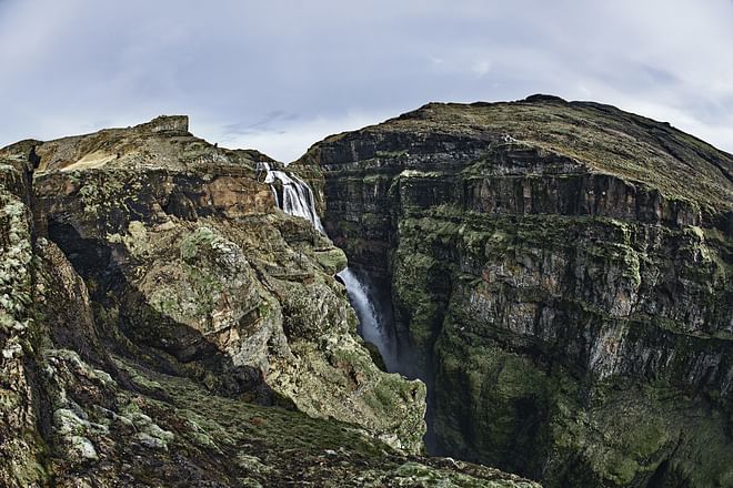 Private Glymur Waterfall Hike (optional: Krauma Geothermal Bath)