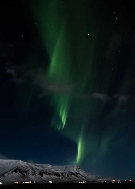 Northern Lights by Boat