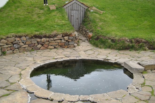 Borgarfjörður - Deildartunguhver, Reykholtskirkja & Langjökull