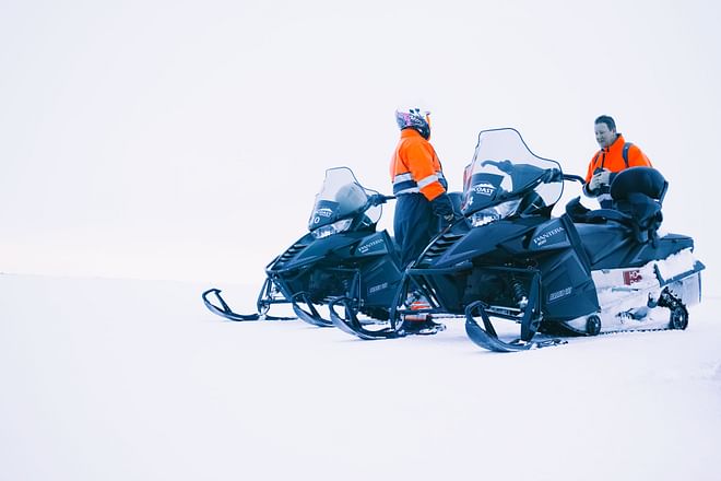  Eyjafjallajökull Snowmobiling Tour